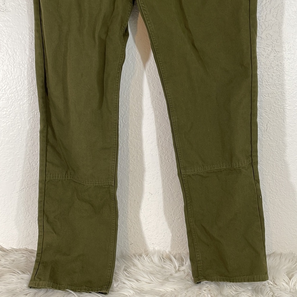 Hurley Men's Sunday Slim Fit Pants Button Fly Olive Green A09721 $80 Size 32 - Picture 4 of 14